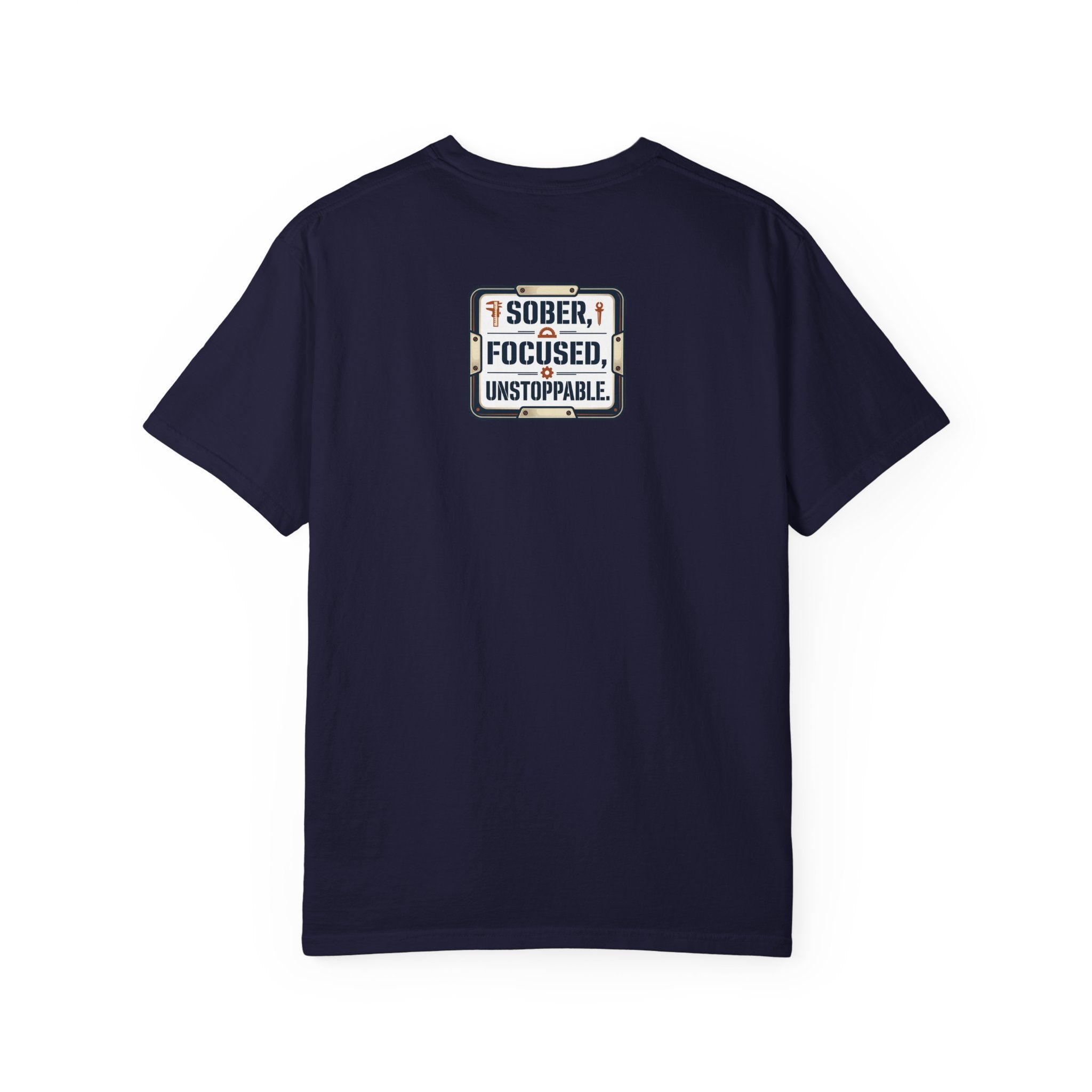 Sober Focused Unstoppable Graphic Tee – Relaxed Fit