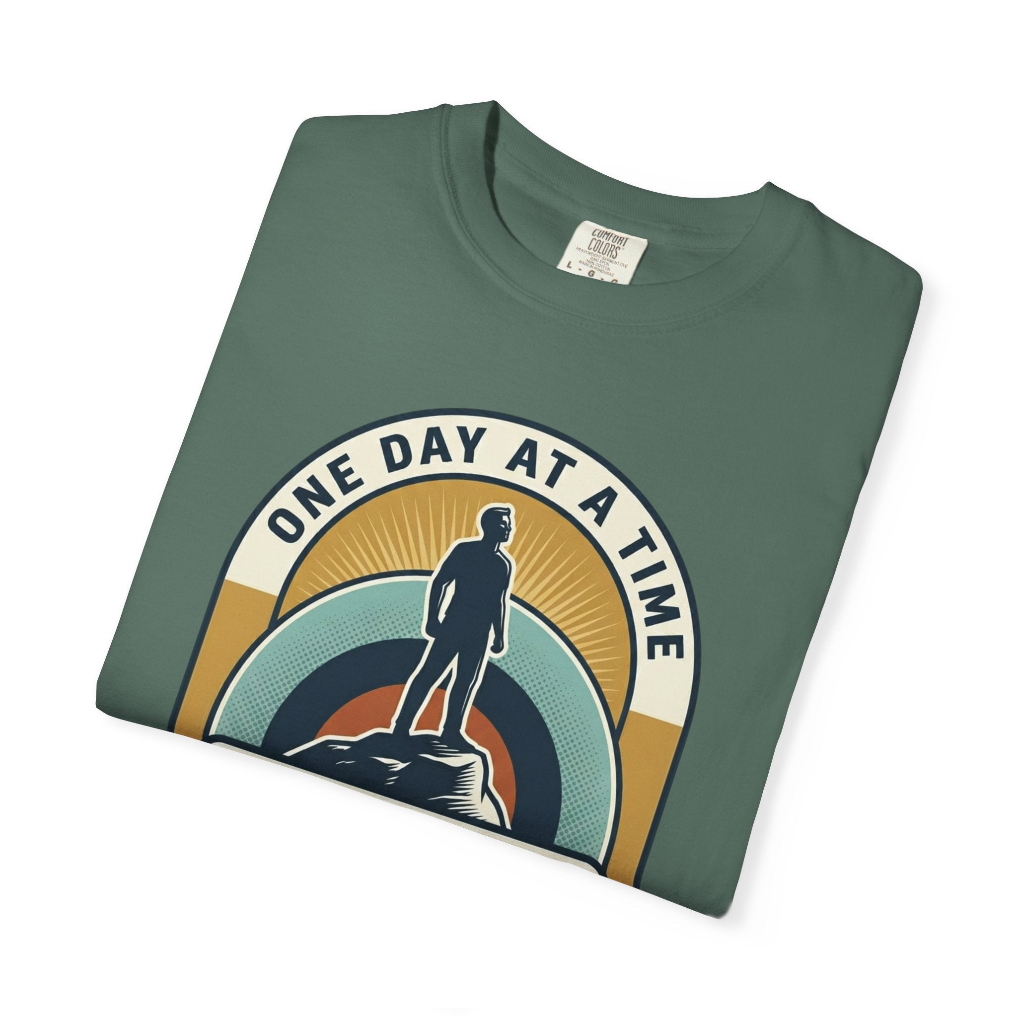 Living Sober Grateful Reminder Heavyweight T-Shirt