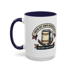 Sober Recovery Coffee Mug “I Brew My Own Renaissance”