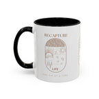 Thankful for Being Sober Recovery Accent Coffee Mug
