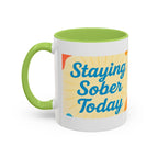 Sober Gratitude Recovery Coffee Mug – Daily Motivation