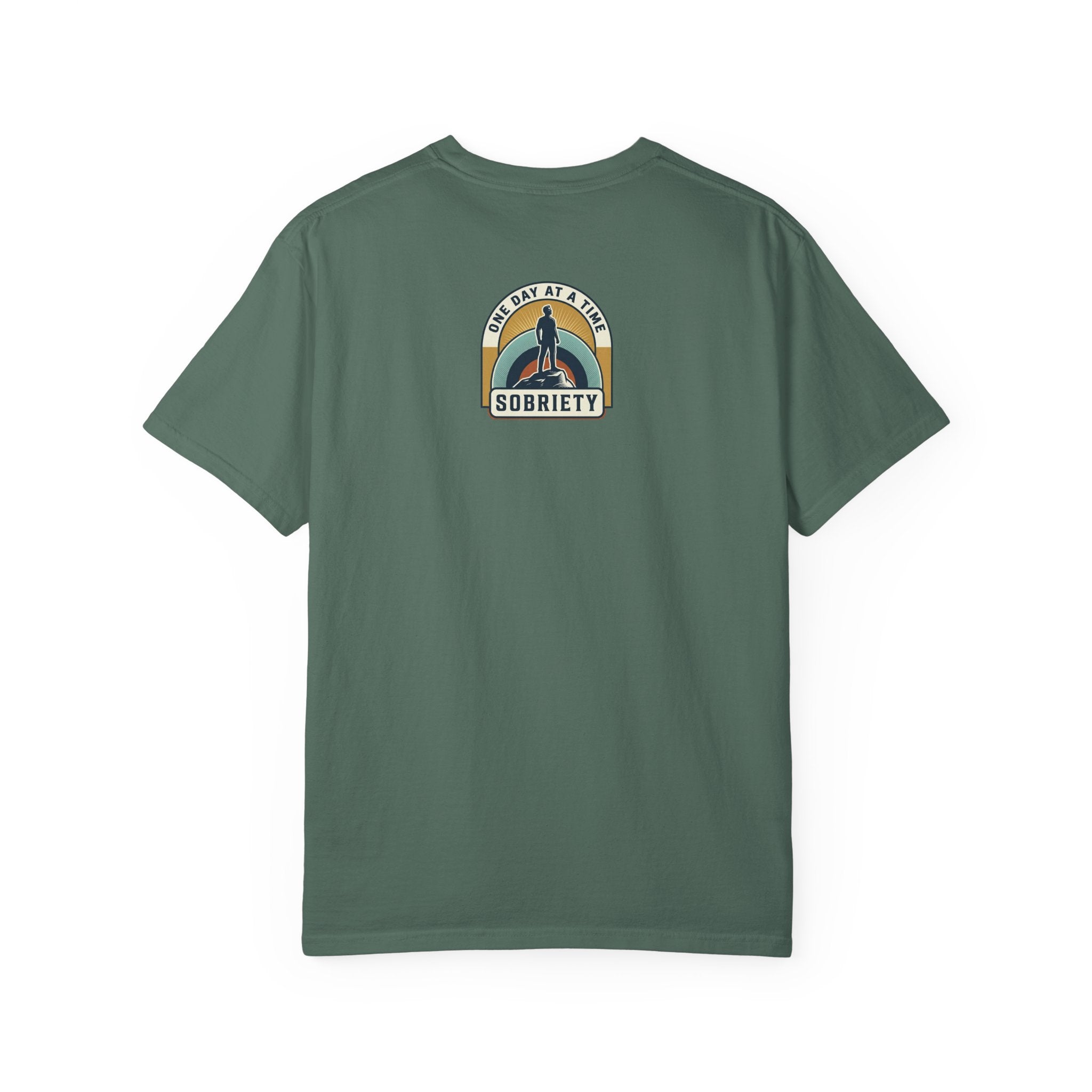 Living Sober Grateful Reminder Heavyweight T-Shirt