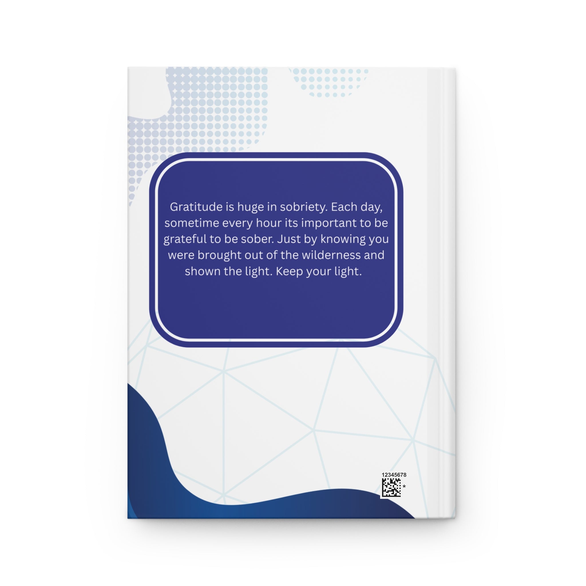 Gratitude Recovery Hardcover Journal – One-Word Reflections
