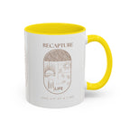 Thankful for Being Sober Recovery Accent Coffee Mug