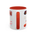 Motivational Sticker Collage Coffee Mug – Ceramic Accent