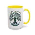 With Godliness There Is Contentment Christian Mug