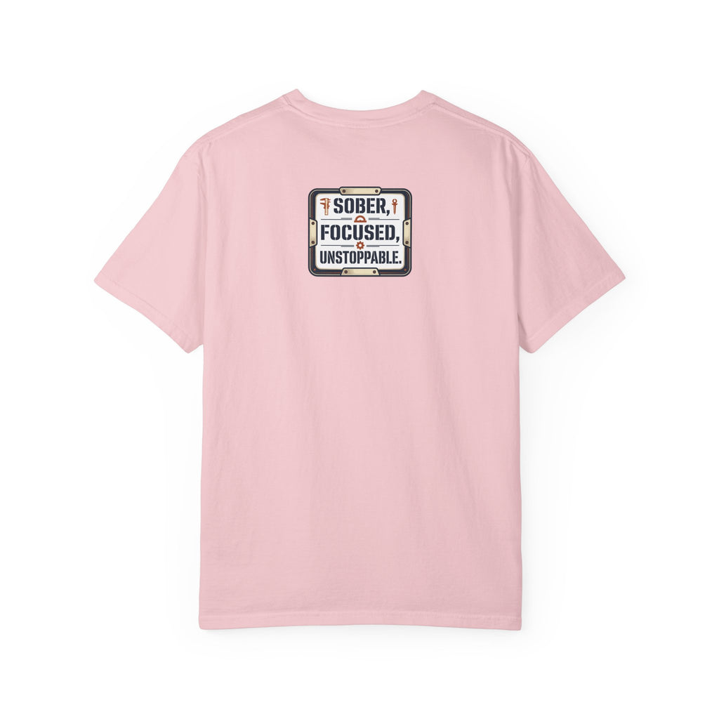 Sober Focused Unstoppable Graphic Tee – Relaxed Fit