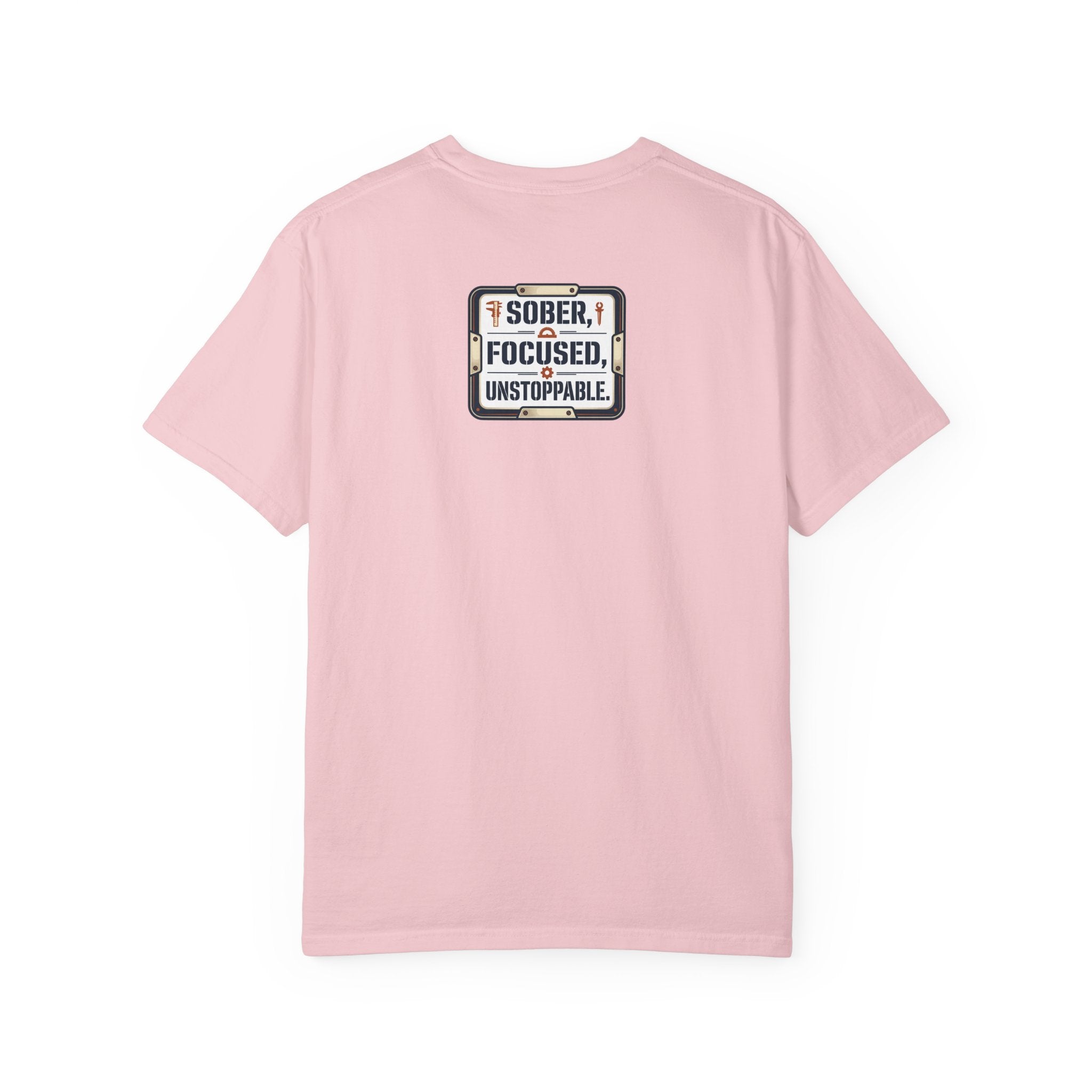 Sober Focused Unstoppable Graphic Tee – Relaxed Fit