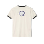Love Your Life Ringer T-Shirt – Retro Inspirational Tee