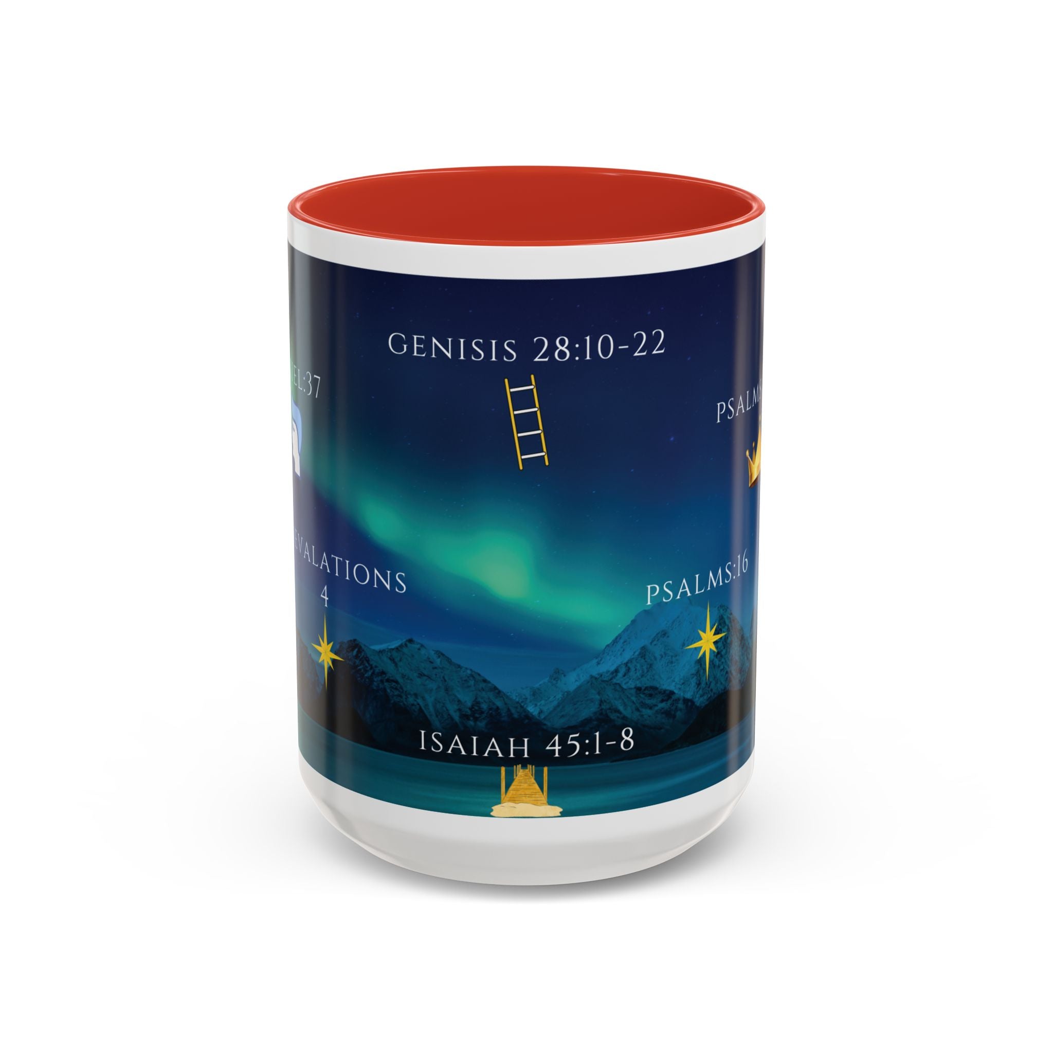Inspirational Scripture Ceramic Coffee Mug With Verse