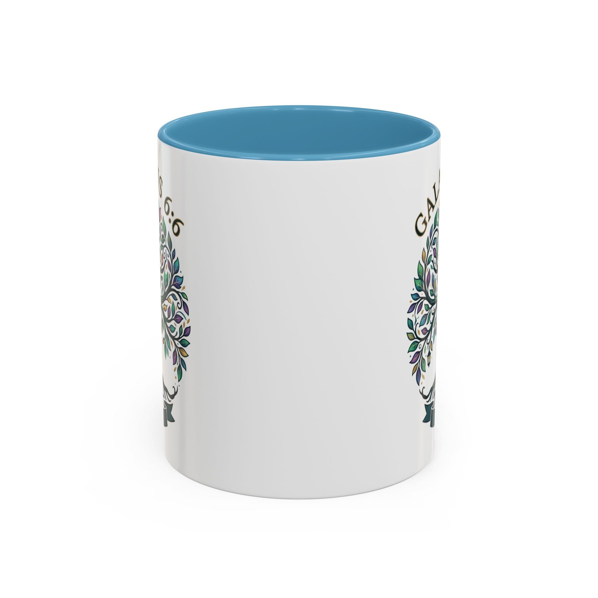 With Godliness There Is Contentment Christian Mug