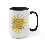 Sober Clarity Ceramic Accent Mug – Mindful Daily Reminder