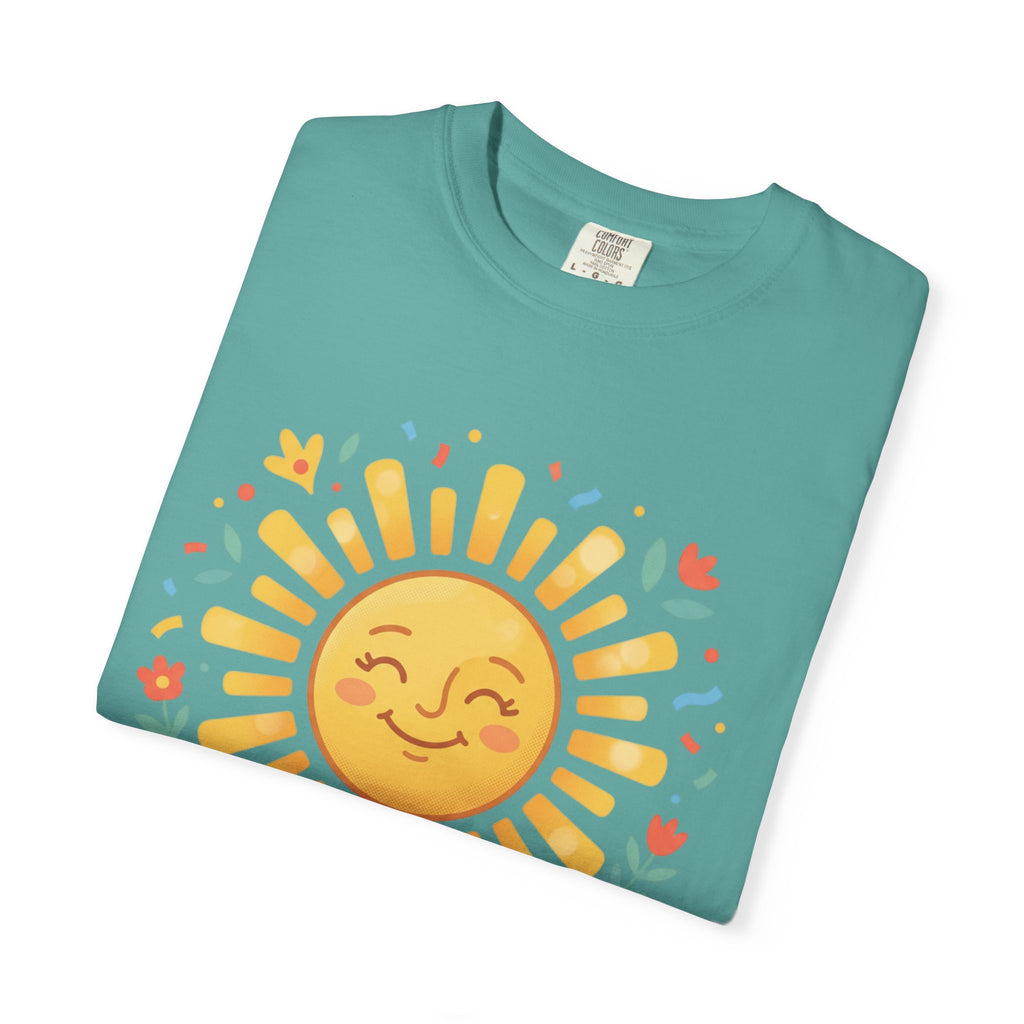 Sober & Grateful Heavyweight T-Shirt – Sunrise Graphic