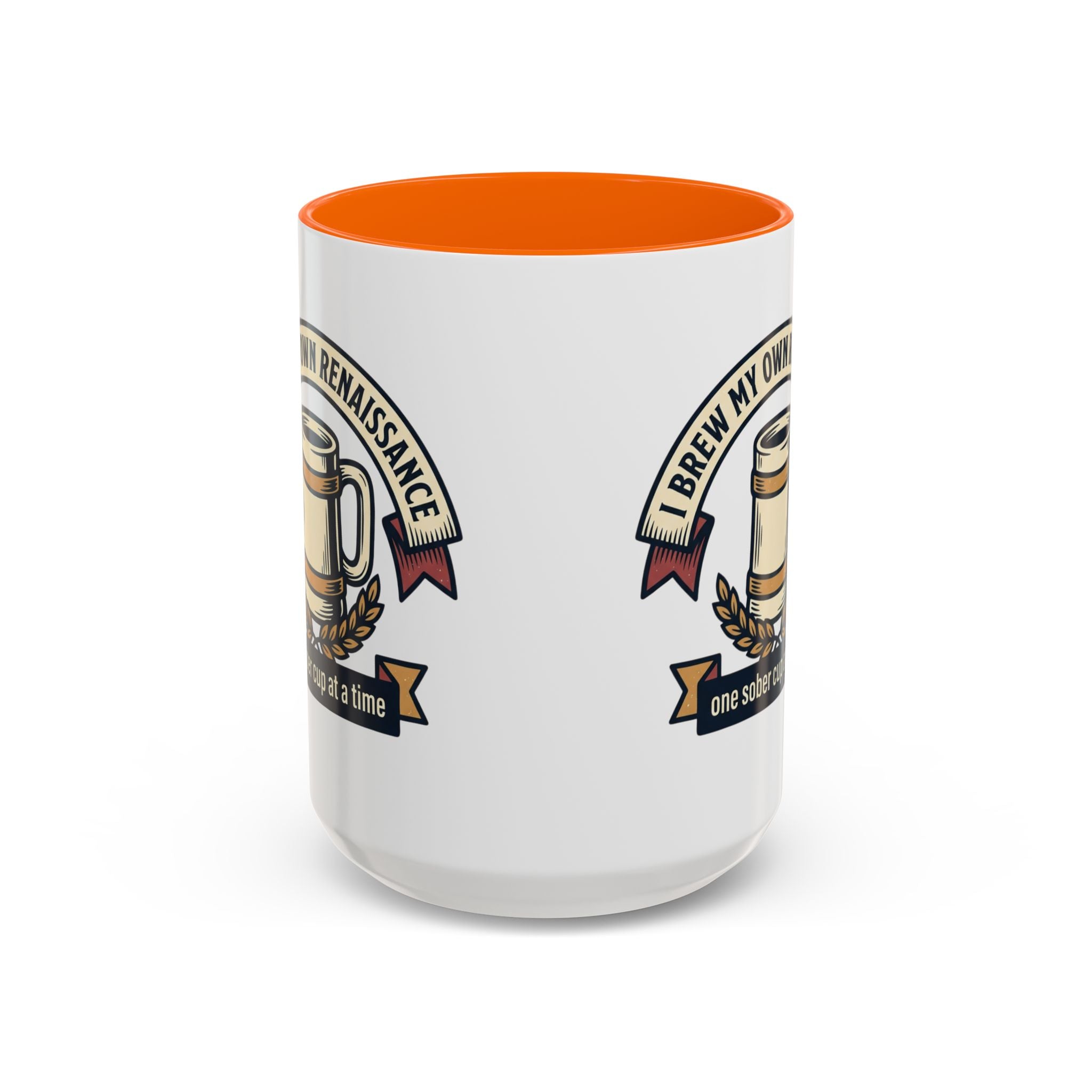 Sober Recovery Coffee Mug “I Brew My Own Renaissance”