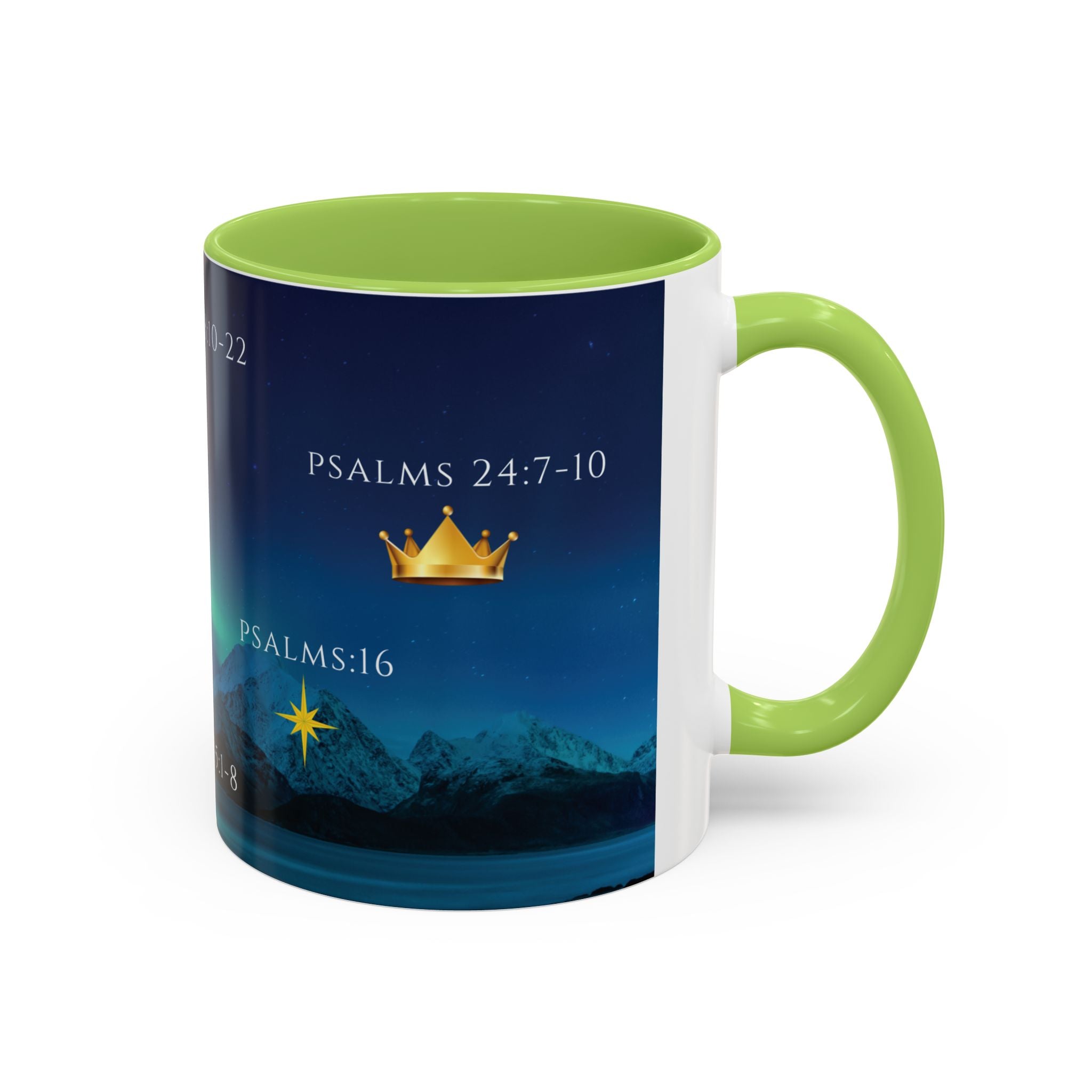 Inspirational Scripture Ceramic Coffee Mug With Verse