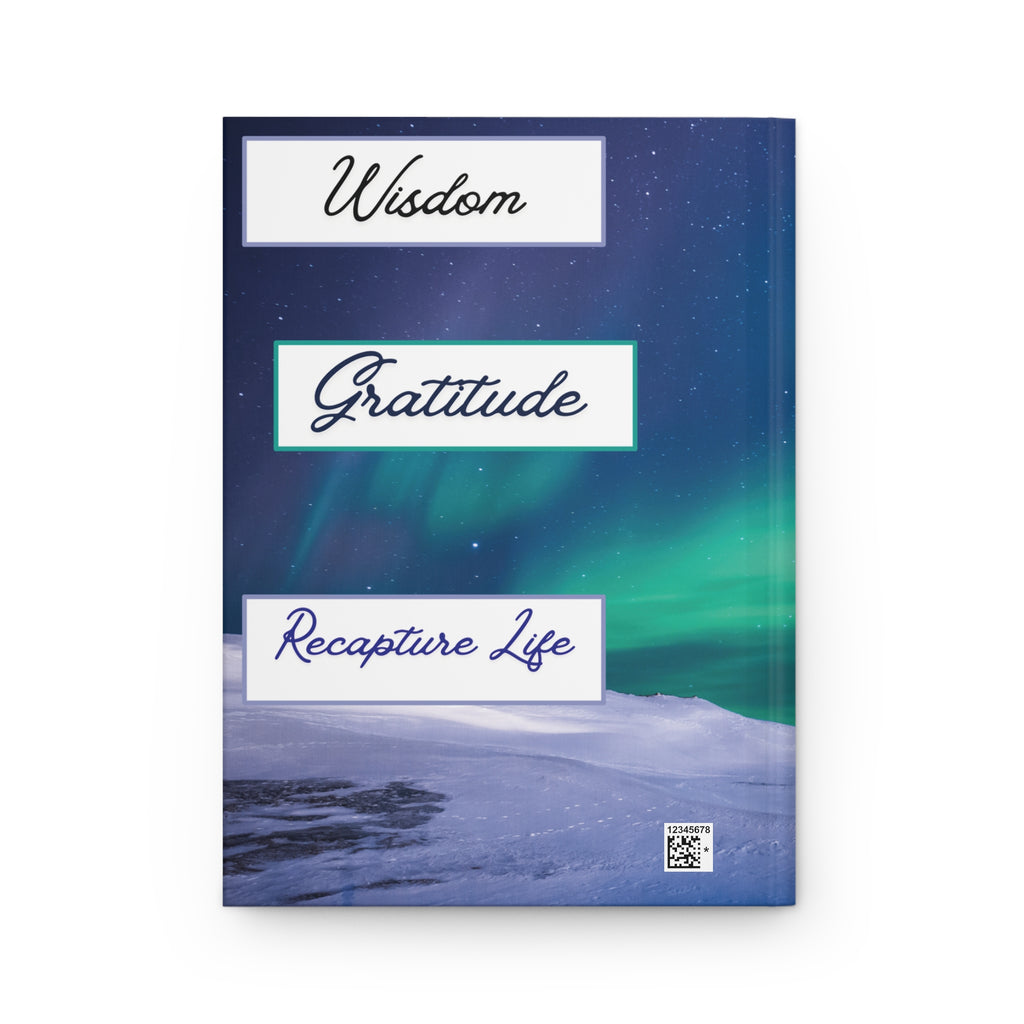 Northern Lights Hardcover Journal – Gratitude Notebook