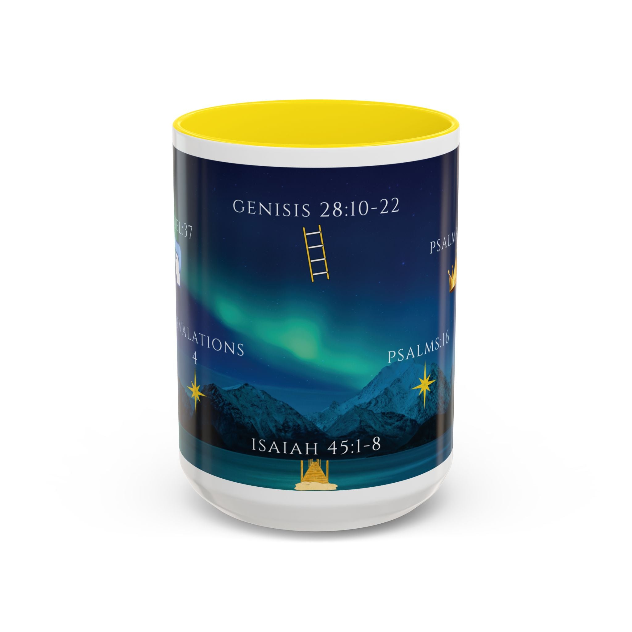 Inspirational Scripture Ceramic Coffee Mug With Verse