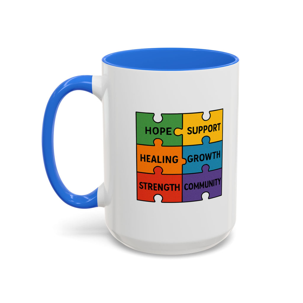 Recovery Support Mug — "Stay Sober, Stay Inspired" (11oz & 15oz)