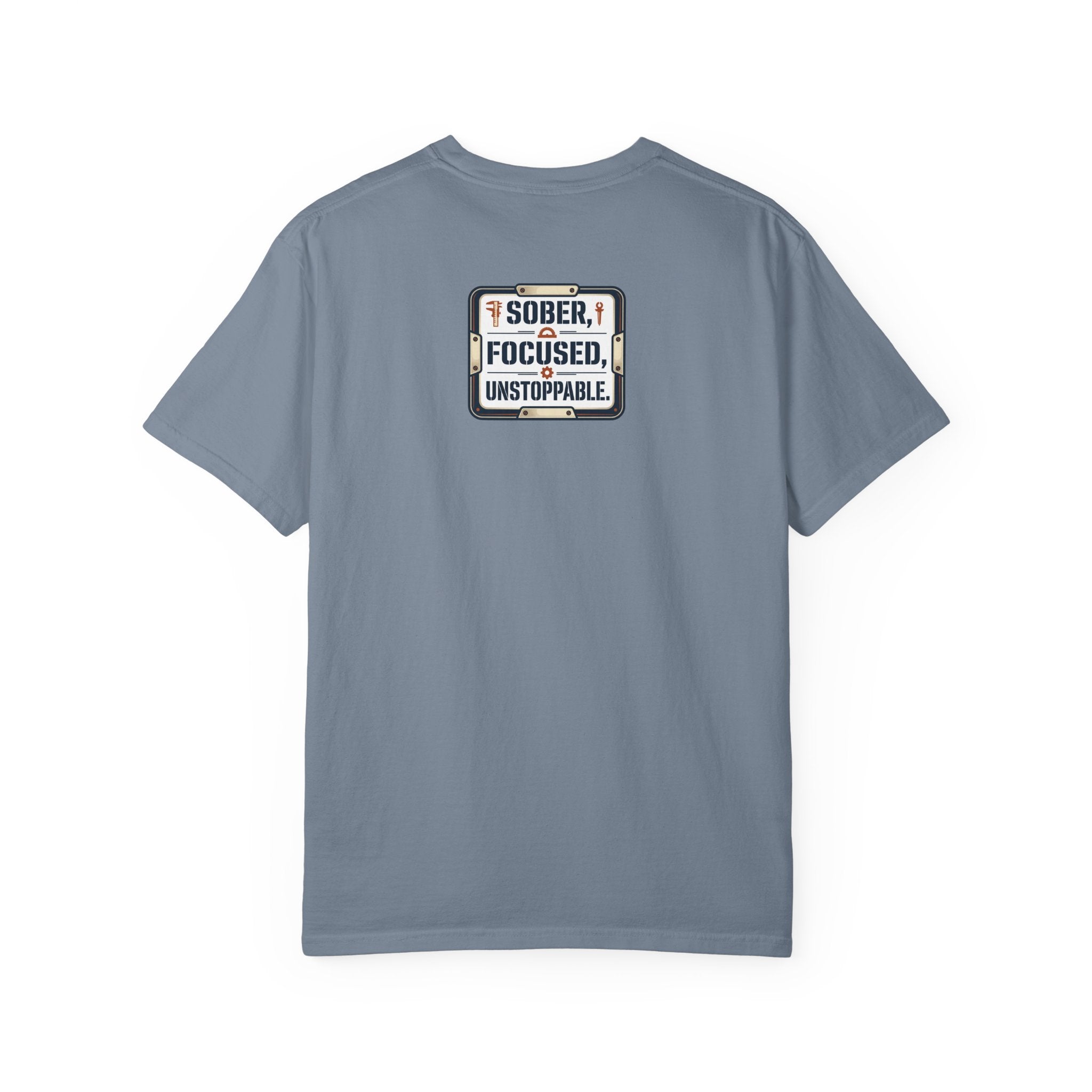 Sober Focused Unstoppable Graphic Tee – Relaxed Fit