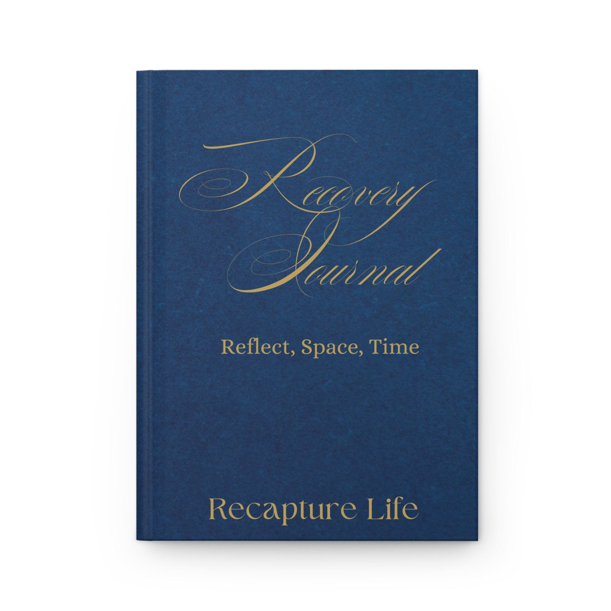 Journal for Recovery — Hardcover Matte Recovery Journal with Gentle Floral Design