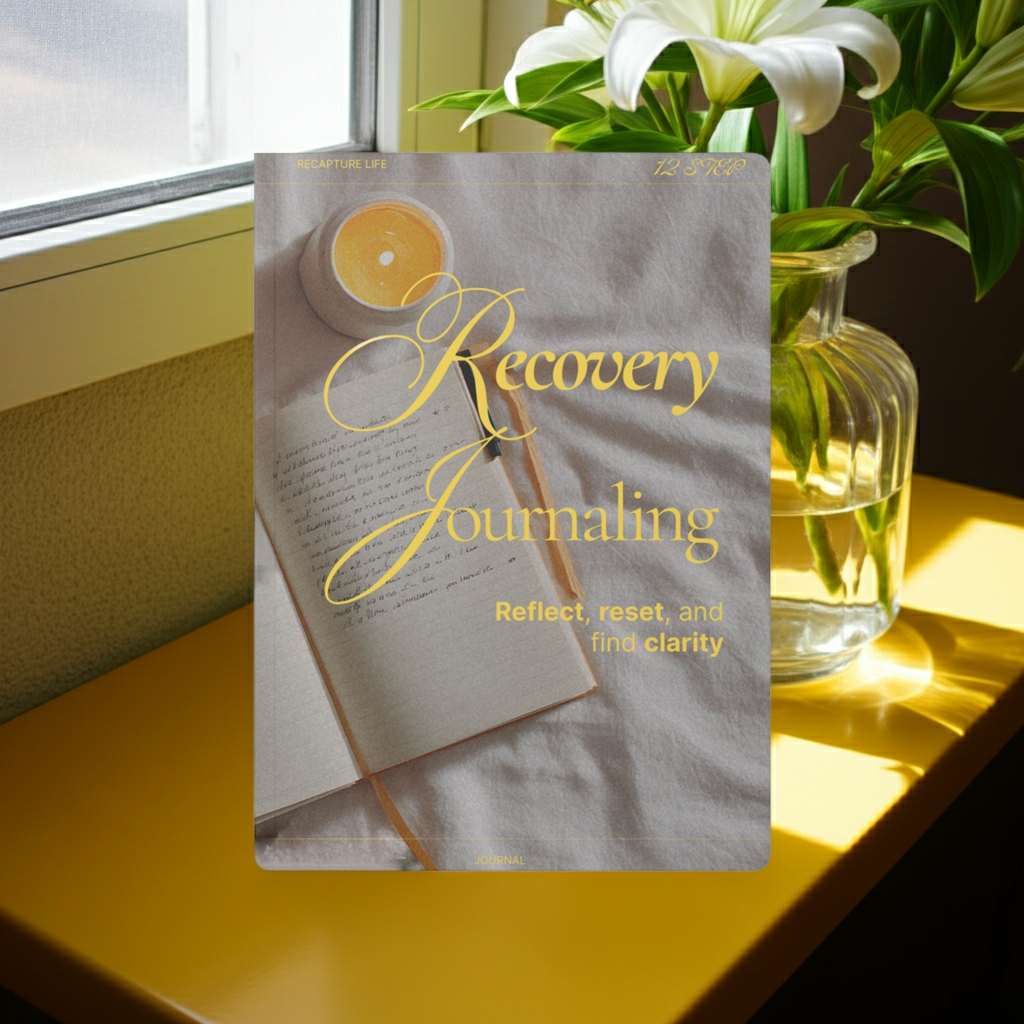 Recovery Journal Softcover – Guided Prompts & Perforated Pages