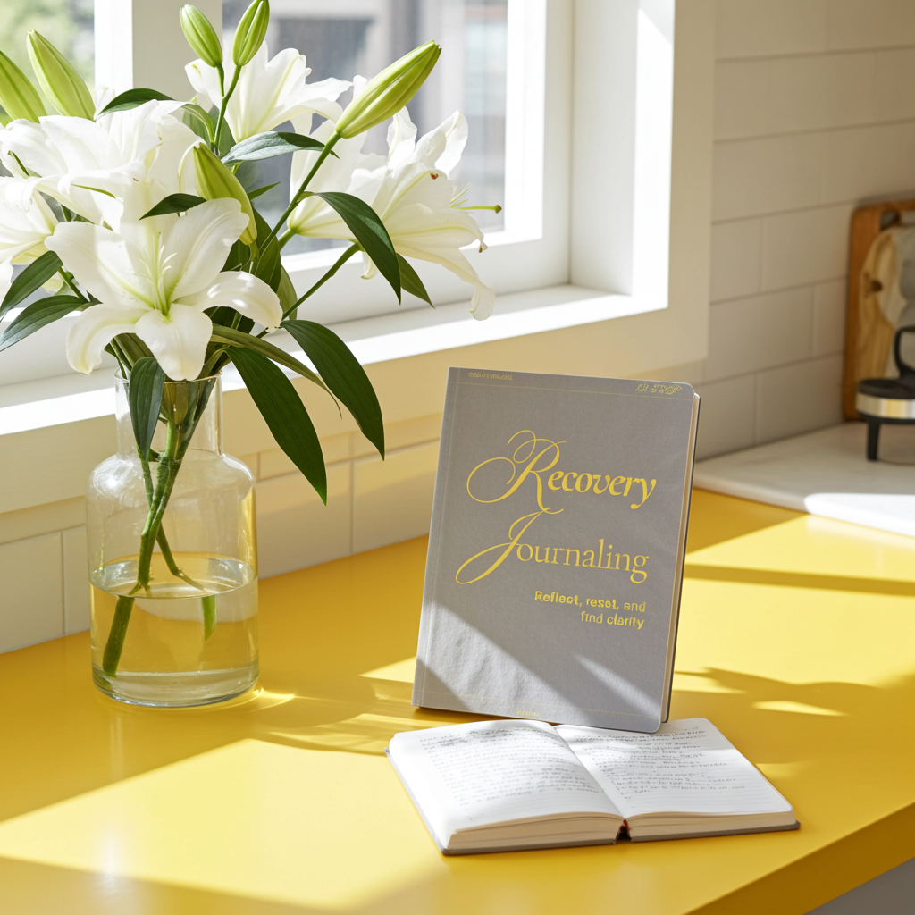 Recovery Journal Softcover – Guided Prompts & Perforated Pages