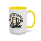 Sober Recovery Coffee Mug “I Brew My Own Renaissance”