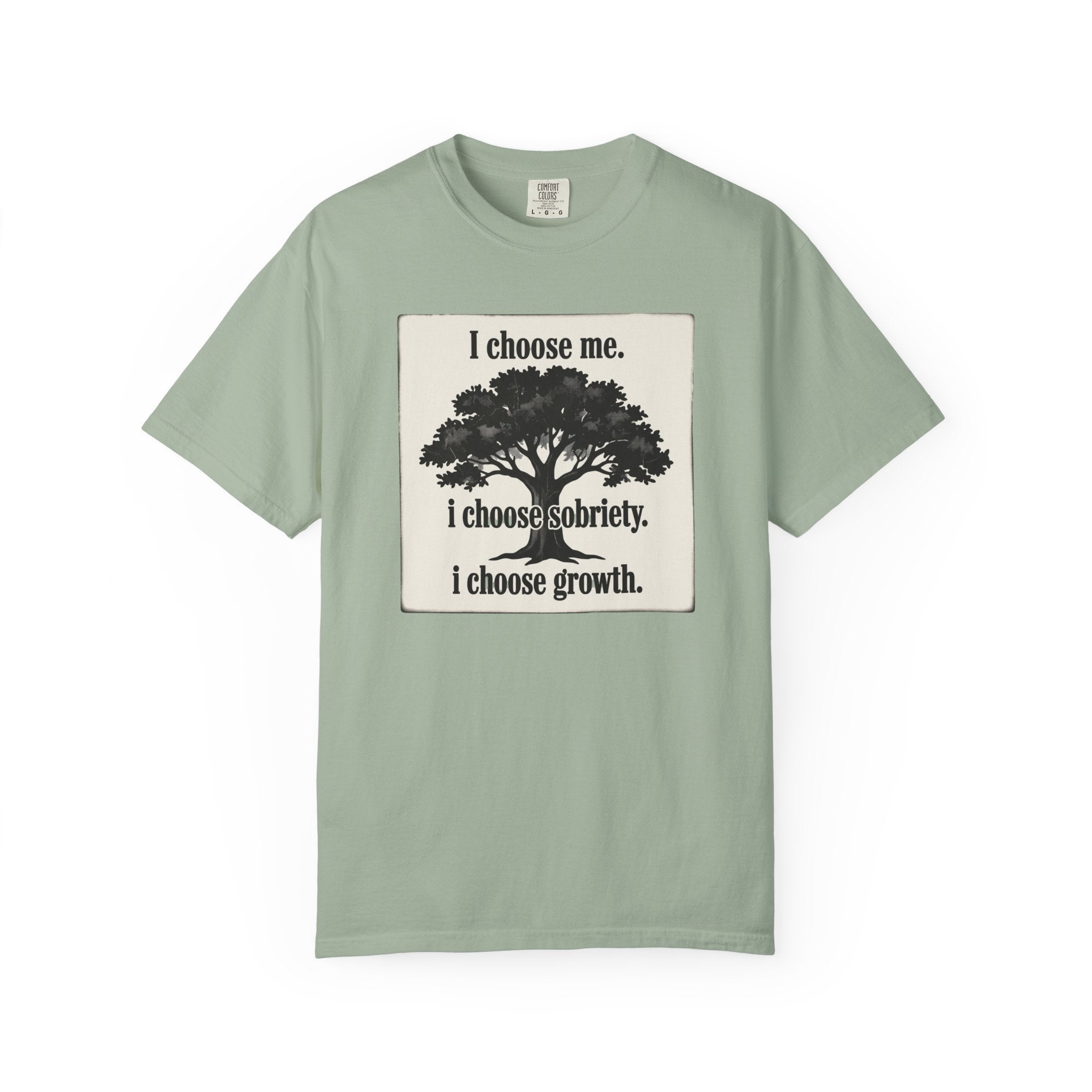 Sobriety Recovery T-Shirt – I Choose Me Tree Design