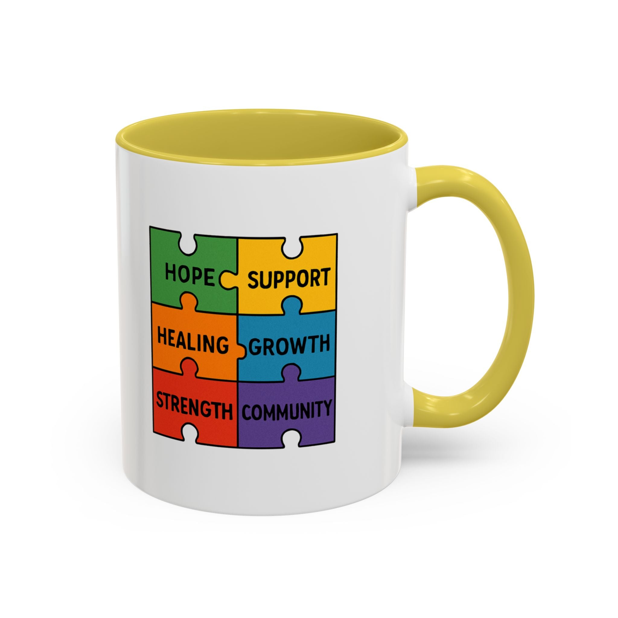 Recovery Support Mug — "Stay Sober, Stay Inspired" (11oz & 15oz)