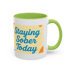 Sober Gratitude Recovery Coffee Mug – Daily Motivation