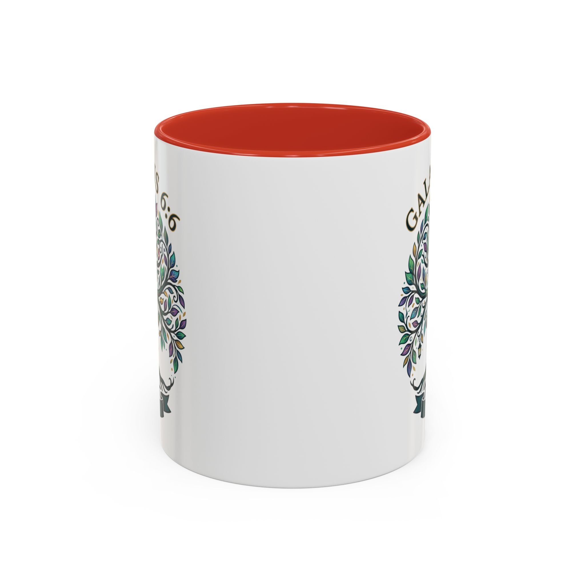 With Godliness There Is Contentment Christian Mug