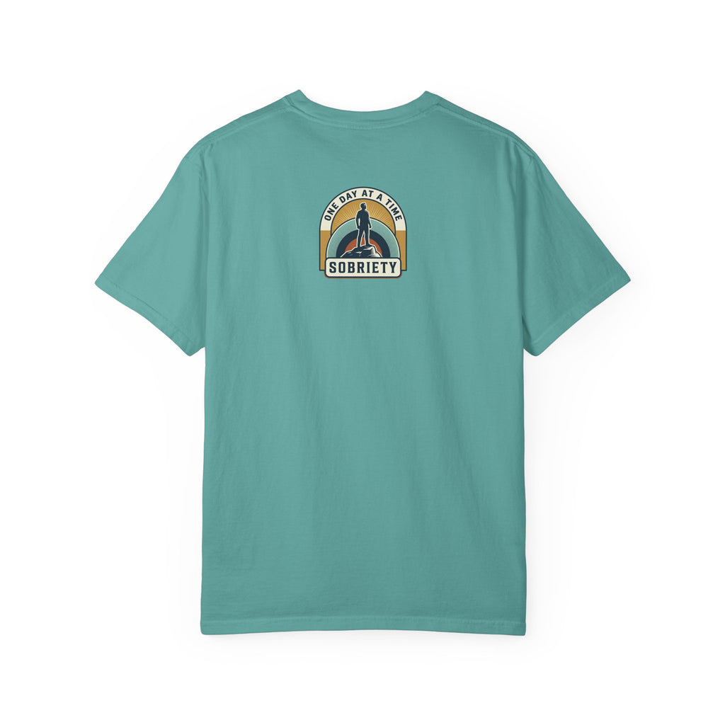Living Sober Grateful Reminder Heavyweight T-Shirt