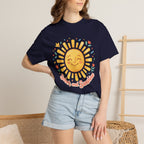 Sober & Grateful Heavyweight T-Shirt – Sunrise Graphic