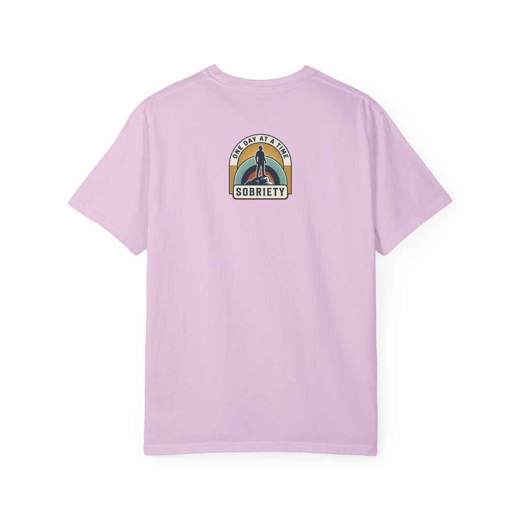 Living Sober Grateful Reminder Heavyweight T-Shirt