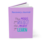 Hardcover Recovery Journal – Inspirational Lined Notebook