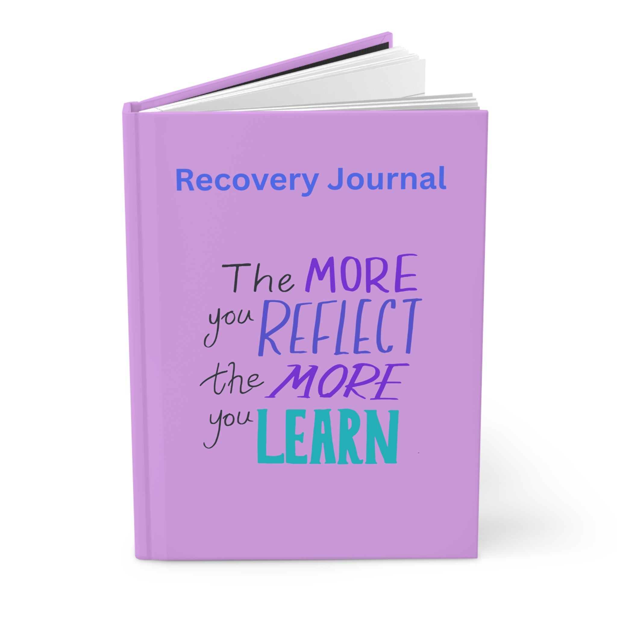 Hardcover Recovery Journal – Inspirational Lined Notebook