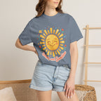 Sober & Grateful Heavyweight T-Shirt – Sunrise Graphic