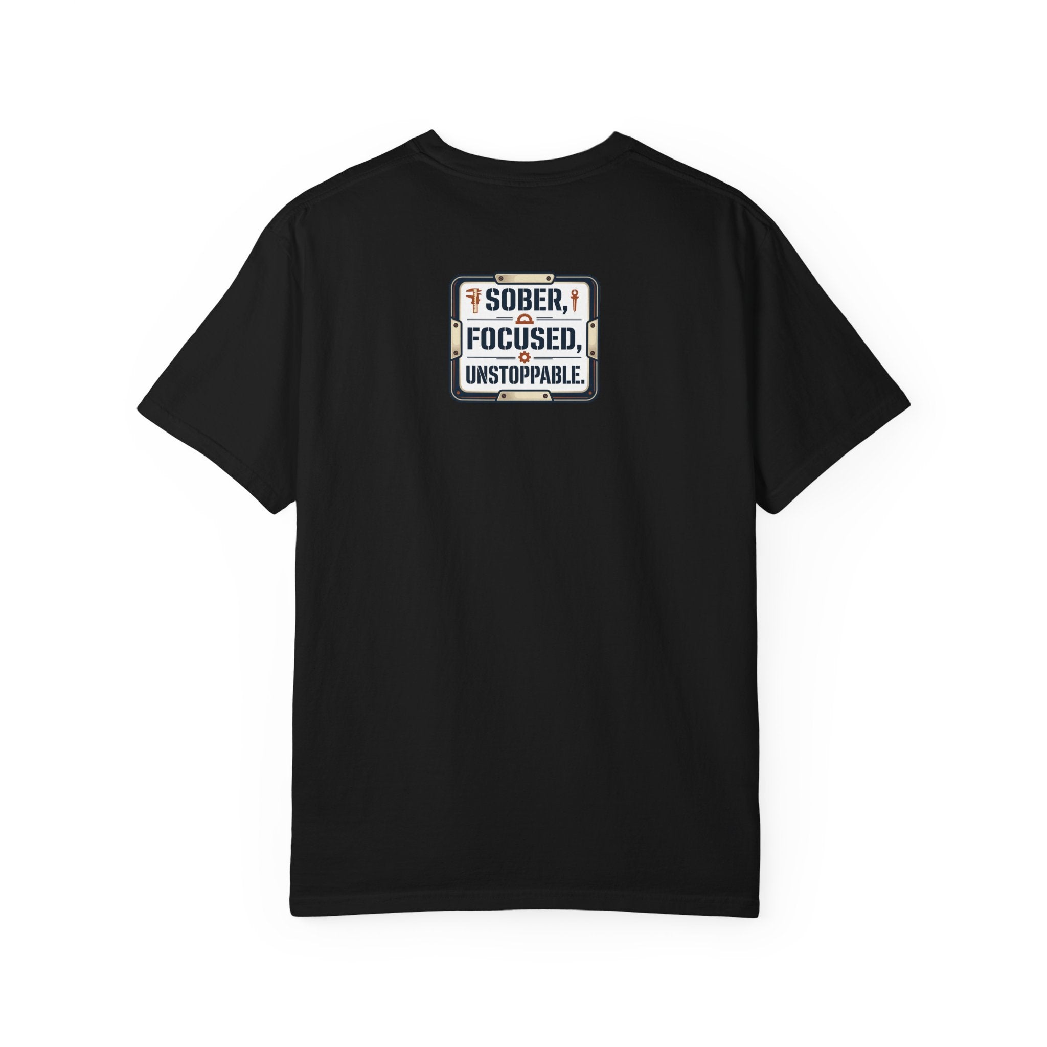 Sober Focused Unstoppable Graphic Tee – Relaxed Fit