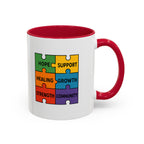 Recovery Support Mug — "Stay Sober, Stay Inspired" (11oz & 15oz)