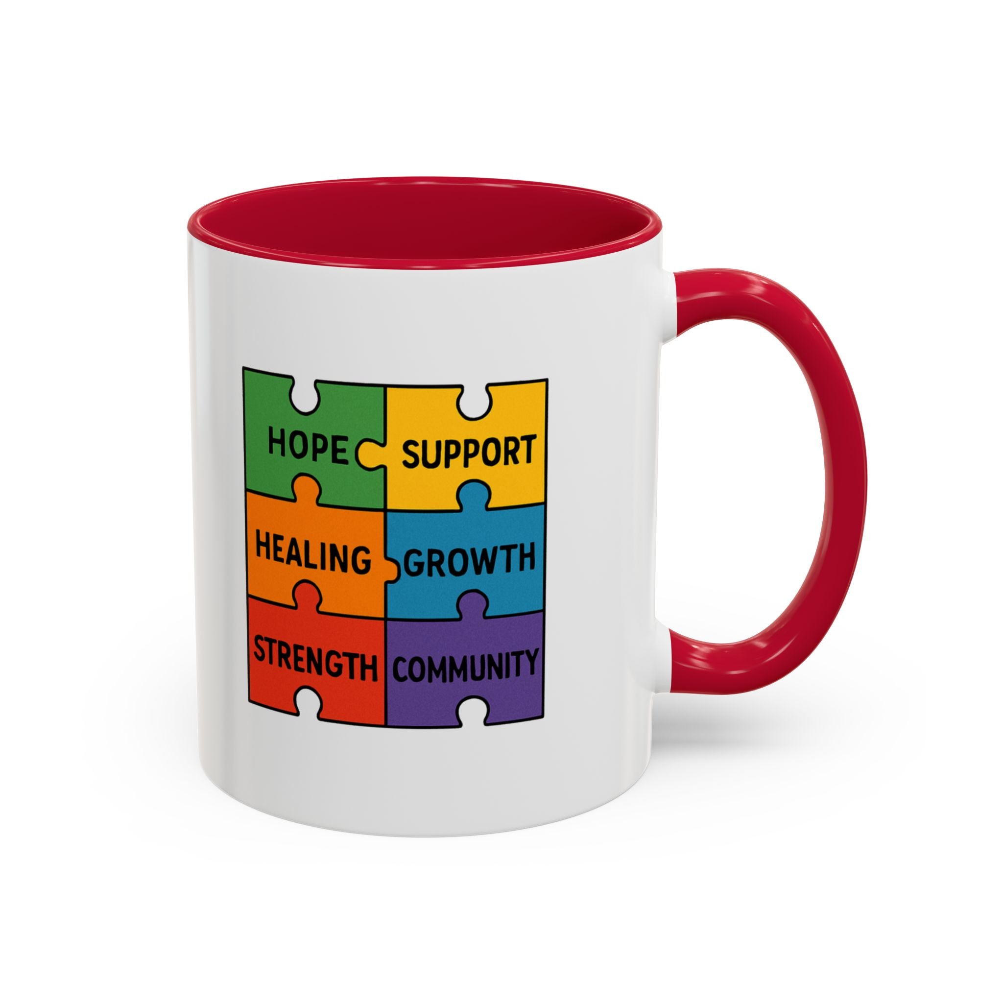 Recovery Support Mug — "Stay Sober, Stay Inspired" (11oz & 15oz)