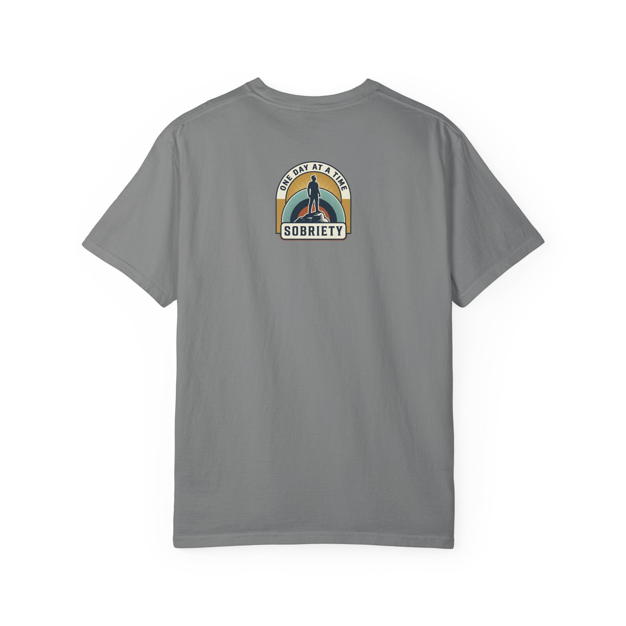 Living Sober Grateful Reminder Heavyweight T-Shirt