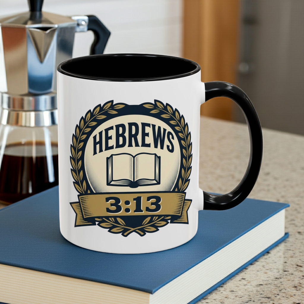 Christian Scripture Coffee Mug – Daily Encouragement