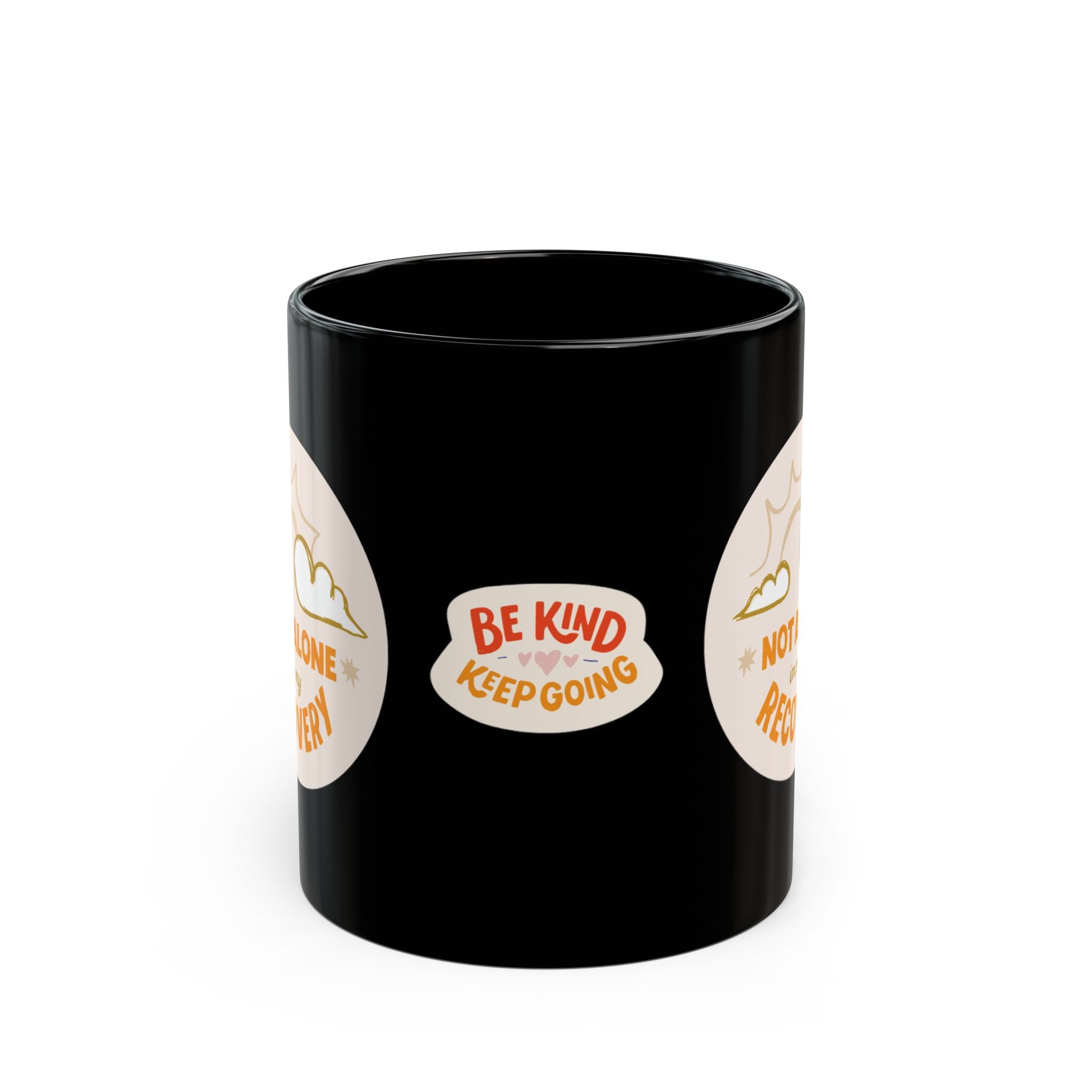 Recovery Affirmation Ceramic Mug – Inspirational Quote Cup