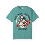 Sobriety Is My Superpower T-Shirt — Women's Recovery Hero Graphic Tee