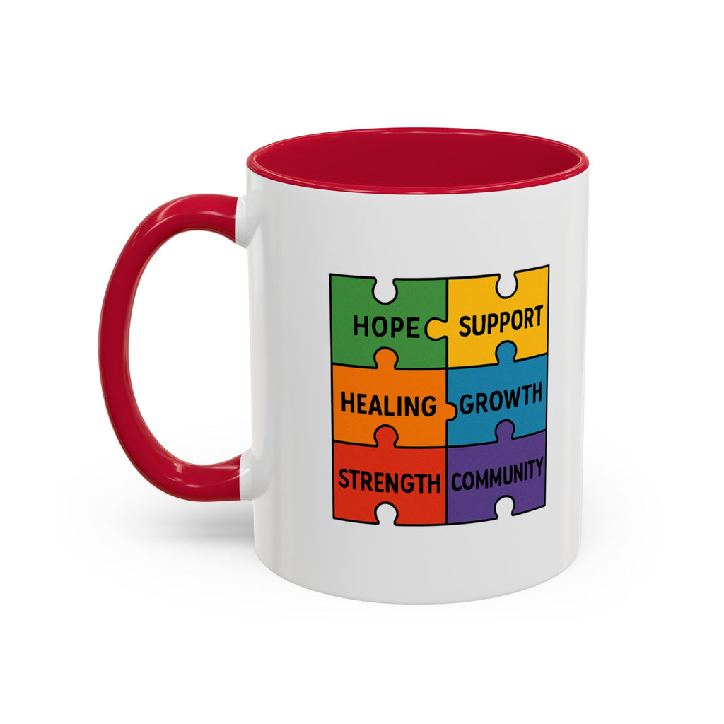 Recovery Support Mug — "Stay Sober, Stay Inspired" (11oz & 15oz)