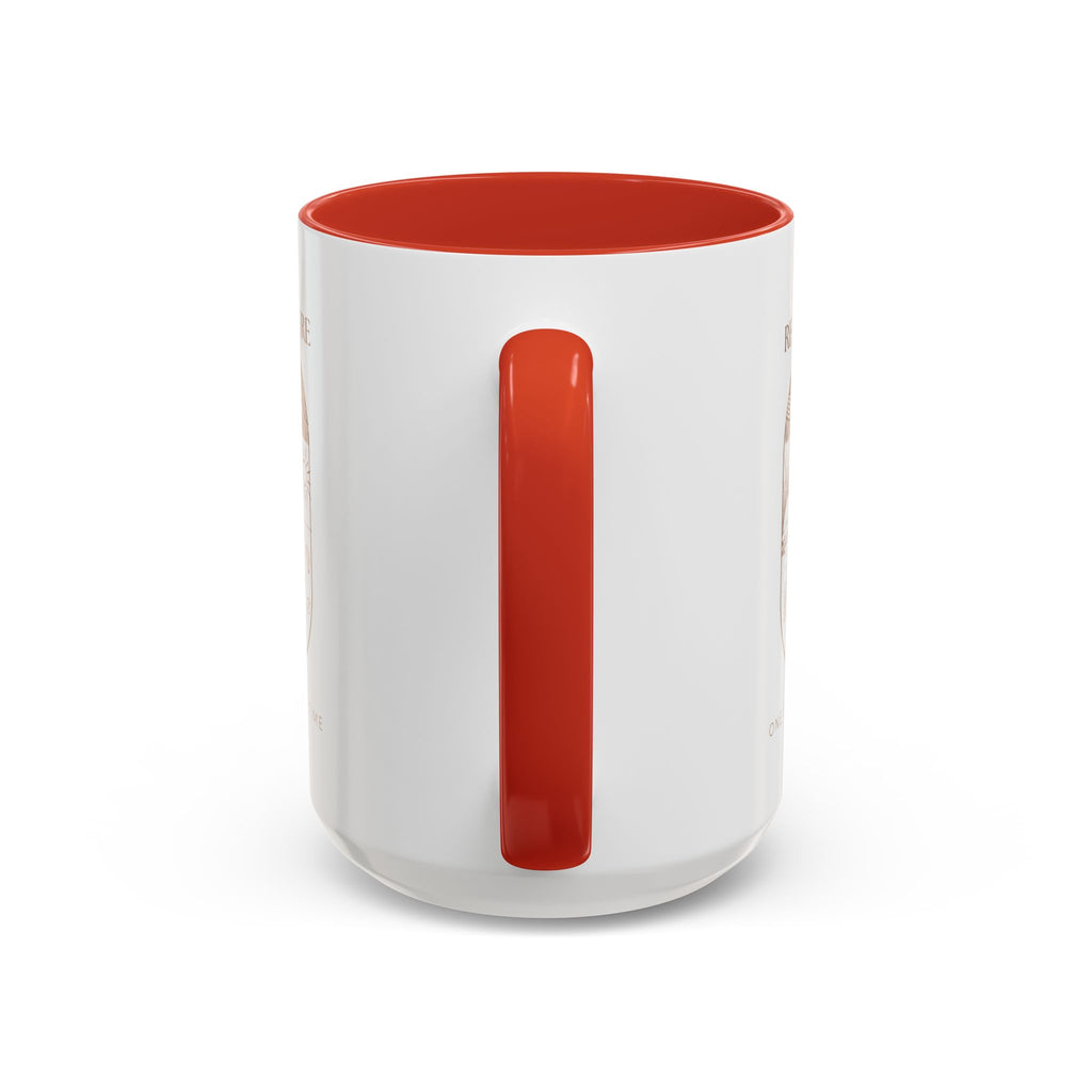 Thankful for Being Sober Recovery Accent Coffee Mug