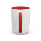 Thankful for Being Sober Recovery Accent Coffee Mug