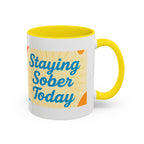 Sober Gratitude Recovery Coffee Mug – Daily Motivation