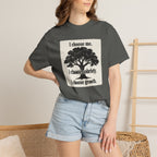 Sobriety Recovery T-Shirt – I Choose Me Tree Design