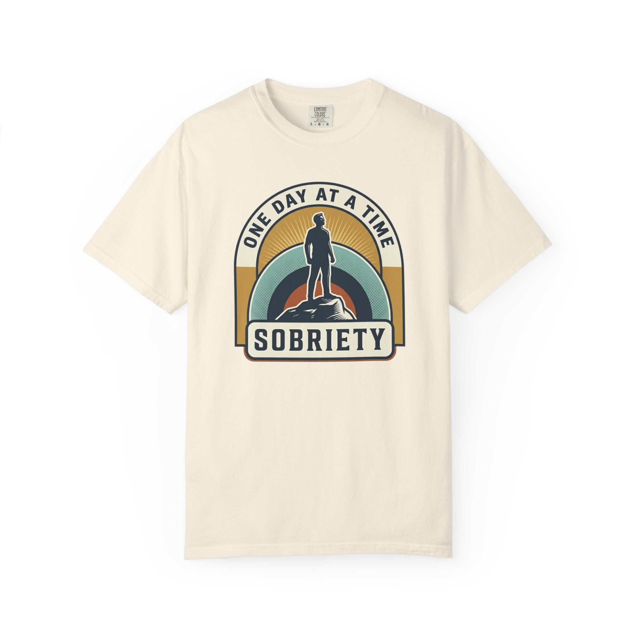 Living Sober Grateful Reminder Heavyweight T-Shirt